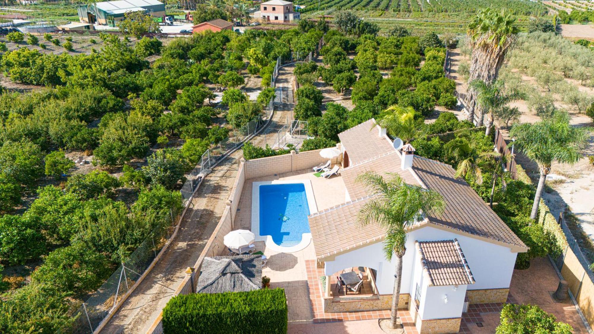 Casa Rural Tipica Andaluza, Wifi,Piscina, Barbacoa, Aire Acondicionado, 5Min Centros Alhaurín el Grande Eksteriør billede